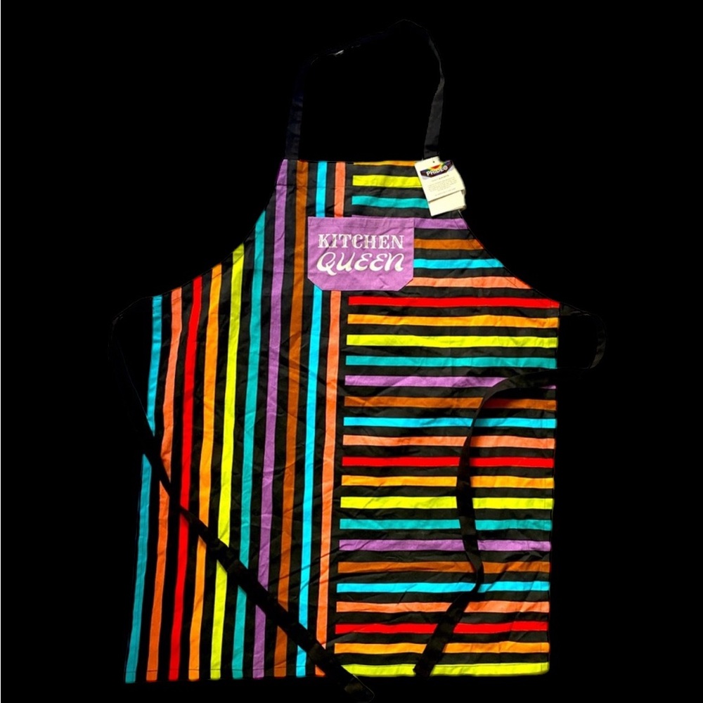 Kitchen Queen Pride Collection Apron 100% Cotton‎